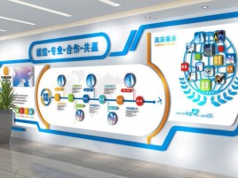 宜黄企业文化墙制作都有什么特点呢