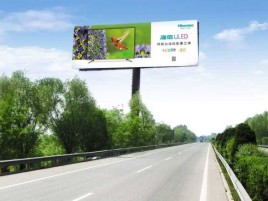  宜黄高速擎天柱广告牌的特点和优势