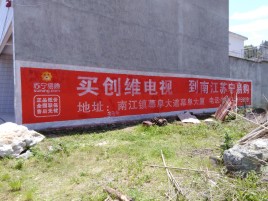 宜黄墙体广告公司全面解决农村墙体广告痛点