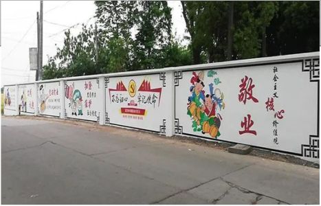  宜黄手绘墙画在现实中主要有哪些应用？