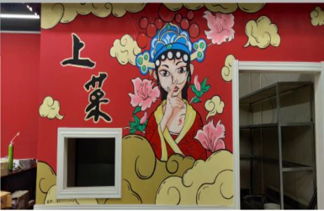 宜黄墙体彩绘的发展和应用