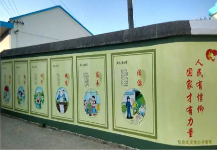 宜黄文化墙施工攻略