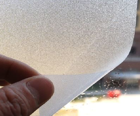  宜黄玻璃门外面粘广告用什么材料好？